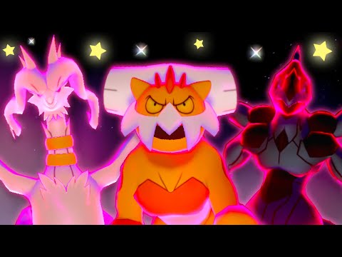 SHINY LEGENDARY POKEMON from GEN 5 in Dynamax Adventures