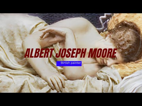 Albert joseph moore Birtish painter ,