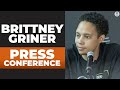 Brittney Griner gets emotional in her first press conference since her return | CBS Sports