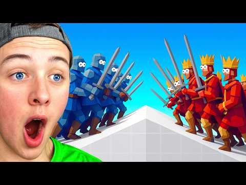 100 Melee Units Vs 100 Melee Units (TABS TOURNAMENT)