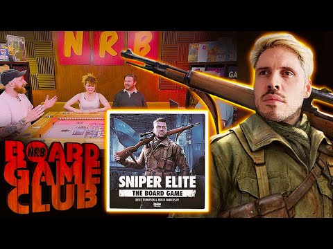 Let's Play SNIPER ELITE: THE BOARD GAME | Board Game Club