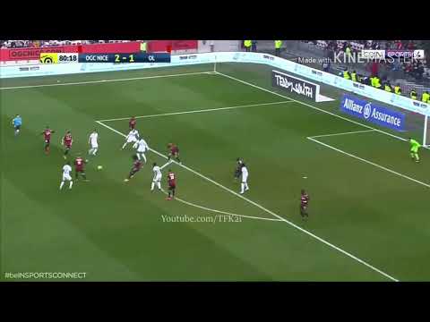 Moussa Wagué vs Lyon (02/02/2020)  Debut