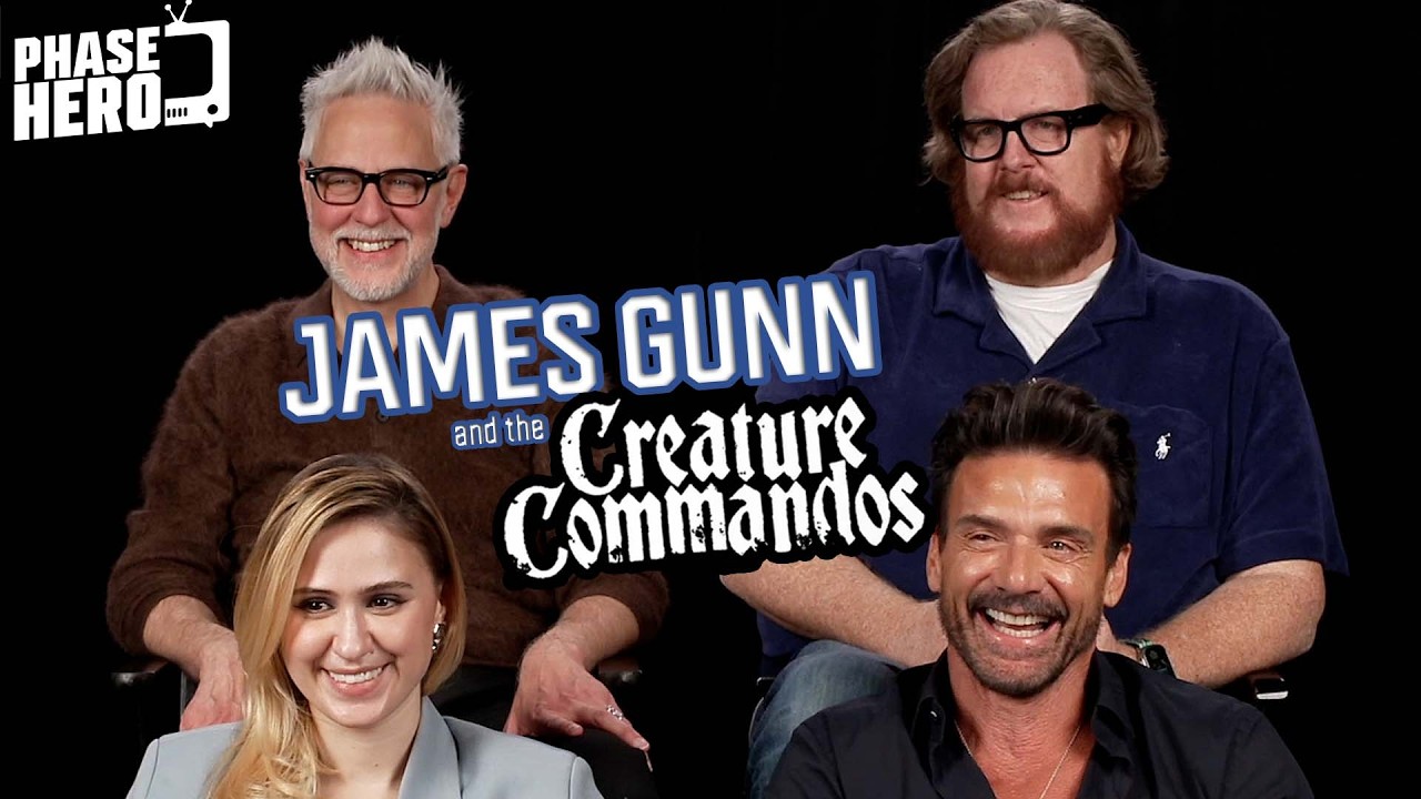 Creature Commandos: Launching New DC Universe (James Gunn & Cast in Funny Interview)