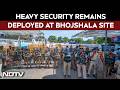 Bhojshala Dhar News Bhojshala Gates Closed Heavy Security Remains Deployed At The Site