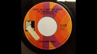 Louis Armstrong – A  Hello, Dolly! /Kapp Records – K-2145 Canada 1964