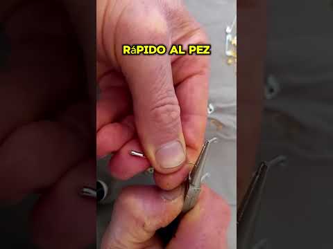 COMO HACER un ANZUELO CASERO (EN SEGUNDOS) FACIL y RAPIDO #pesca #anzuelo #consejosdepesca