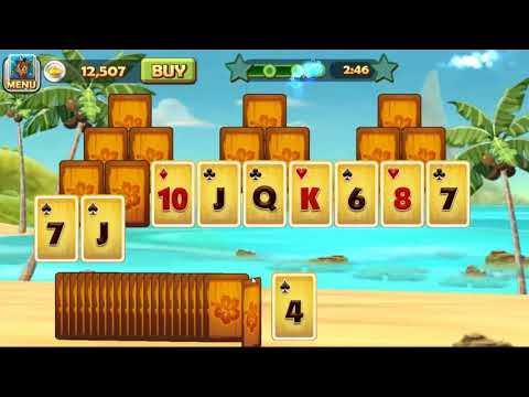 Solitaire Tripeaks Level 1 - YouTube