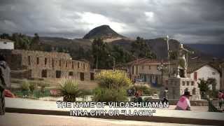 preview picture of video 'Turismo Arqueológico  ...documentary tourism. Vilcas Huaman, Ayacucho, Perú ...'
