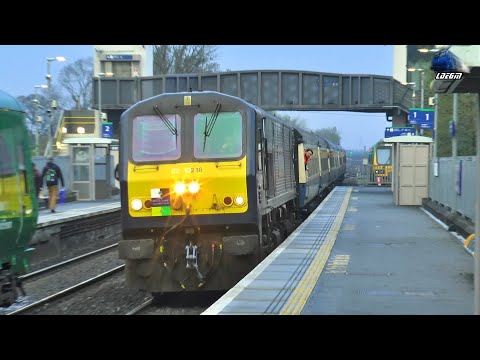 RPSI THE SLIGO LEITRIM RAILTOUR Train in Clonsilla Station - 22 April 2023