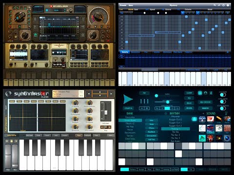 Cyclop ◾ StepPolyArp ◾ Future Drummer ◾ SynthMaster ◾ Audiobus ◾ iPad Set Up Tutorial