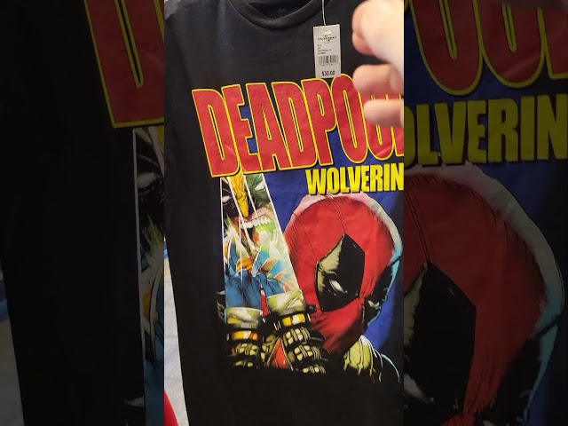 Vídeo relacionado con Marvel Deadpool Sword Unisex T Shirt, Black, Medium