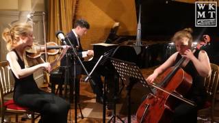 Haydn Trio No  4 in F Hob  XV39F Allegro III - Bea Cazals, Alice Sophie and Juan Rezzuto