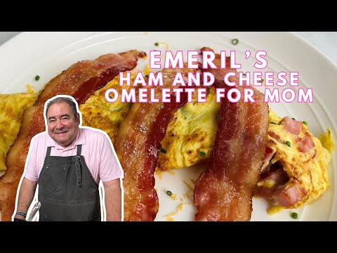 Emeril's Ham and Cheese Omelette for Mom