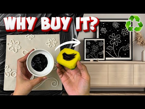 WHY BUY IT? I MADE THIS EXPENSIVE DECOR FOR ALMOST $0! 😱 LUXURY DIY HOME DECOR