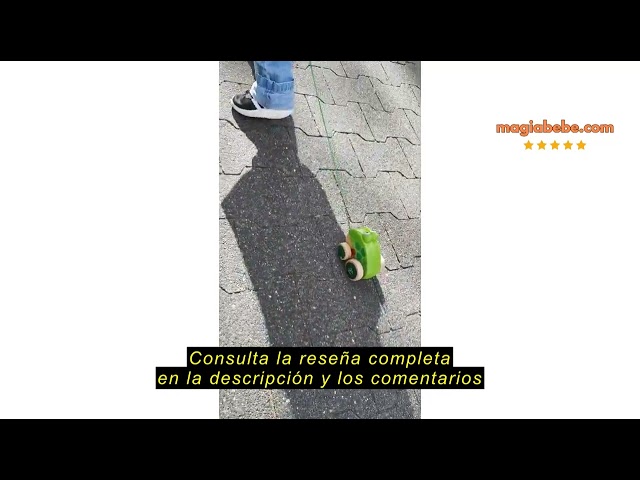 Vídeo relacionado con Hape Arrastre Pepe Juguete de Madera para Arrastrar | Galardonado Perro de Juguete para Arrastrar para Niñas y niños Pequeños, Puede Sentarse, Rojo
