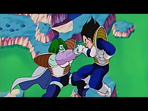 Vegeta vs Zarbon - Round 1 - [Ocean Dub 1080p Quality]