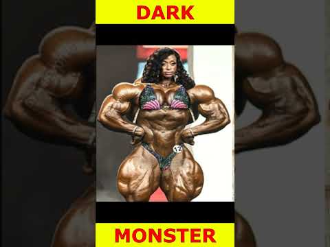 Dark Monster - IFBB Pro Monique Jones - Female Bodybuilder Motivation #shorts #fitness #gym