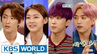 Hello Counselor - Gong Seungyeon, Sandeul, Jinyoung & Gongchan (2015.08.24)