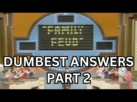 Dumb Game Show Answers That Keep Getting Dumber - Part 2