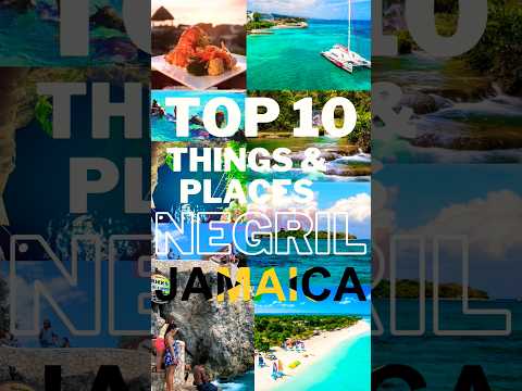 Top 10 Things to Do & Places to Visit in Negril, Jamaica #negril #negriljamaica #jamaica #tourism