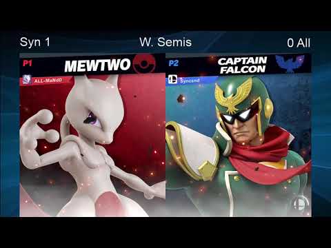 CWA Wifi Weekly 08 - All (Mewtwo) vs Syn (Captain Falcon) Winners Semifinals