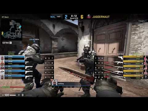 JUGGERNAUT VS NXL - INFERNO (CS:GO IESPL)