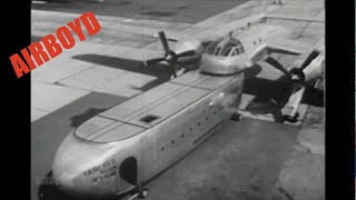 Смотреть онлайн Самолет-трансформер Fairchild XC-120 1950 года