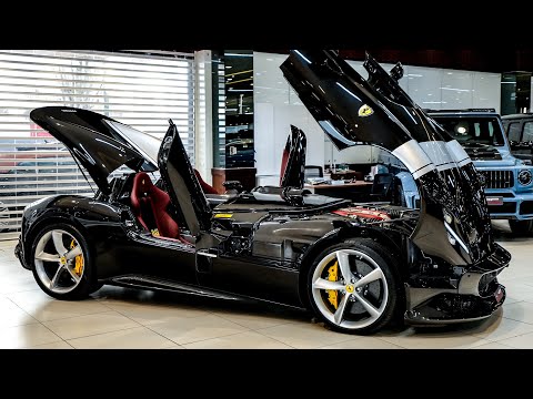 Thumbnail for Black Ferrari Monza SP2 - Exclusive Supercar in Detail by Ferrari Monza SP