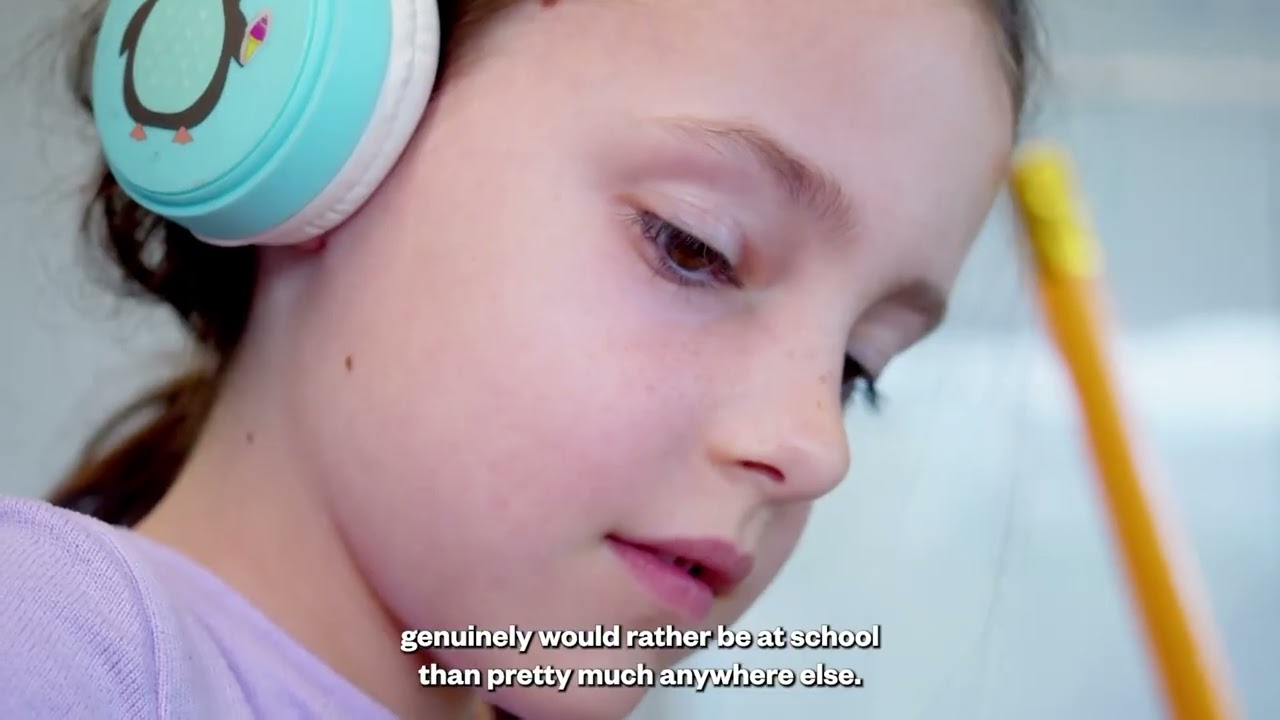 “I Love School.” — Alpha Student