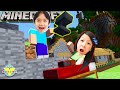 Ryan Teaches Mommy How To Play MINECRAFT