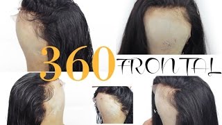 Customize A 360 frontal | LAVY HAIR BODY WAVE