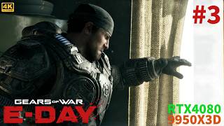 #3 [Gears of War: E-Day][PC最高画質][4K] すべての始まりへ。地獄の“E-Day”を生き残れ【RTX4080】