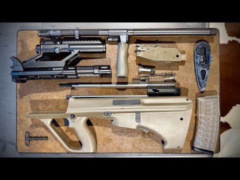 Steyr AUG A3 | Field Strip, AUGtistic Internal Design, Bolt Disassembly
