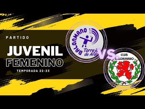 PARTIDO JUVENIL FEMENINO - TORREJON vs BM COSLADA - TEMPORADA 22/23 -  05/03/2023