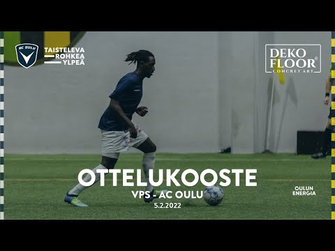 ACOTV: Dekofloor ottelukooste VPS - AC Oulu 5.2.2022 (Liigacup)