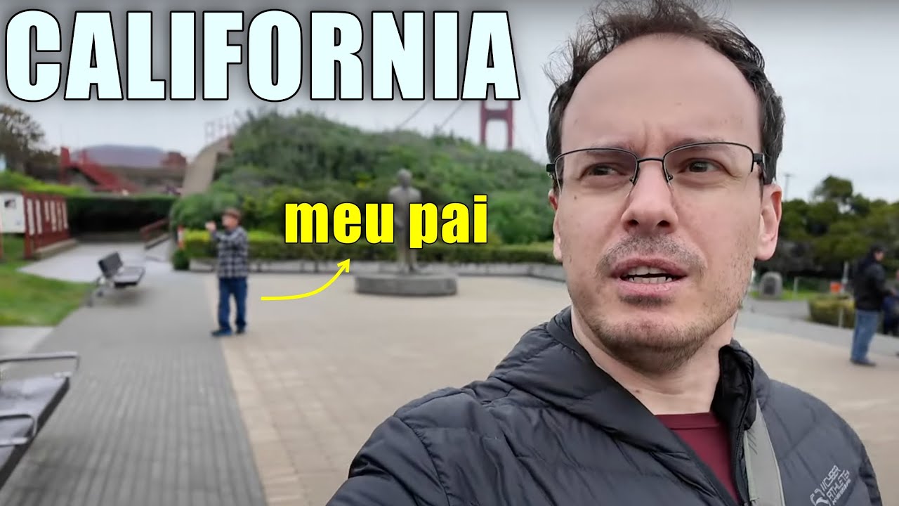 DIRIGINDO PELA CALIFORNIA COM MEU PAI (não é fácil)
