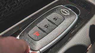 NISSAN OWNERS Roll down your windows with your remote