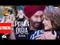 Pehla Tu Duja Tu Lyrics Ajay Devgn Mrunal Thakur Vishal Mishra Jaani SON OF SARDAAR 2