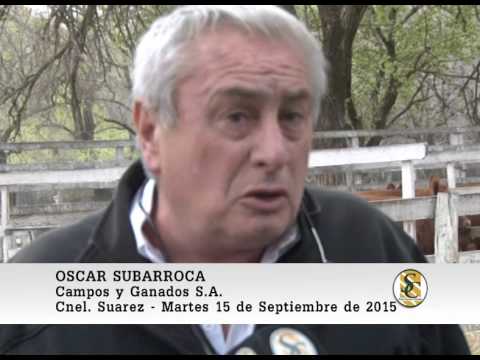15-09-15 Nota Oscar Subarroca - Cabaña Lolen - Coronel Suarez.