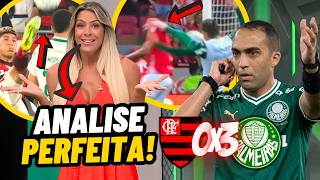 CRITÉRIO só CONTRA O FLAMENGO? Renata Fan e COMENTARISTAS DEBATEM LANCES POLÊMICOS de FLA 0x0 PAL