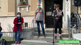 Video Falkensee hisst die Regenbogenfahne zum IDAHOBIT!