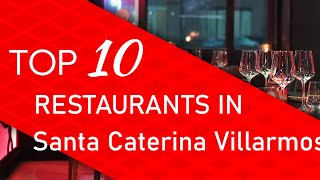 Top 10 best Restaurants in Santa Caterina Villarmosa, Italy
