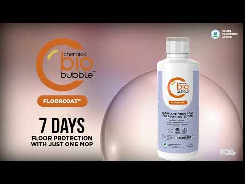 BioBubble FloorCoat - 7 Days Floor Disinfectant