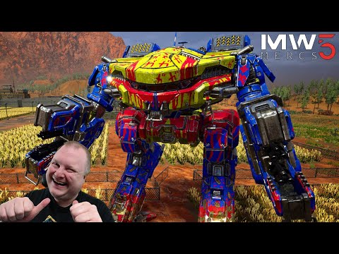 Insanely powerful mech! - 48 RENT-A-TTB - Mechwarrior 5 Mercenaries DLC