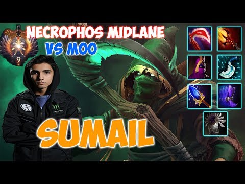 SumaiL - Necrophos Midlane vs Moo Weaver | Top Rank Pro Gameplay - Dota 2