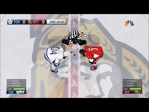 NHL 18 - Ottawa Senators vs Toronto Maple Leafs - Gameplay (HD) [1080p60FPS]
