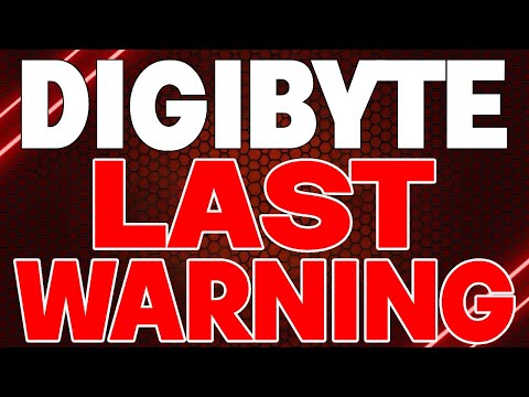 DGB LAST WARNING BEFORE THIS HAPPENS - DIGIBYTE PRICE PREDICTION 2024