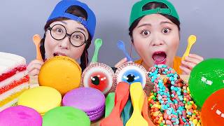 Download lagu Rainbow Dessert Cake Jelly Chocolate ASMR Mukbang DONA mp3 Download lagu Rainbow Dessert Cake Jelly Chocolate ASMR Mukbang DONA mp3