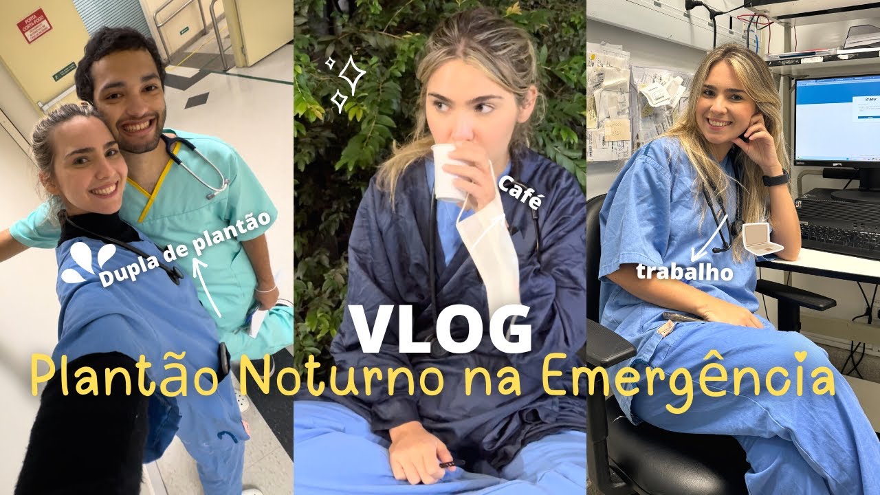 4 am MedVlog| Meu primeiro plantão no  6 ano de medicina da USP Pinheiros-12h Pronto Socorro Clínica