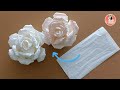 DIY Rose Paper From Tissue Paper Craft Paper